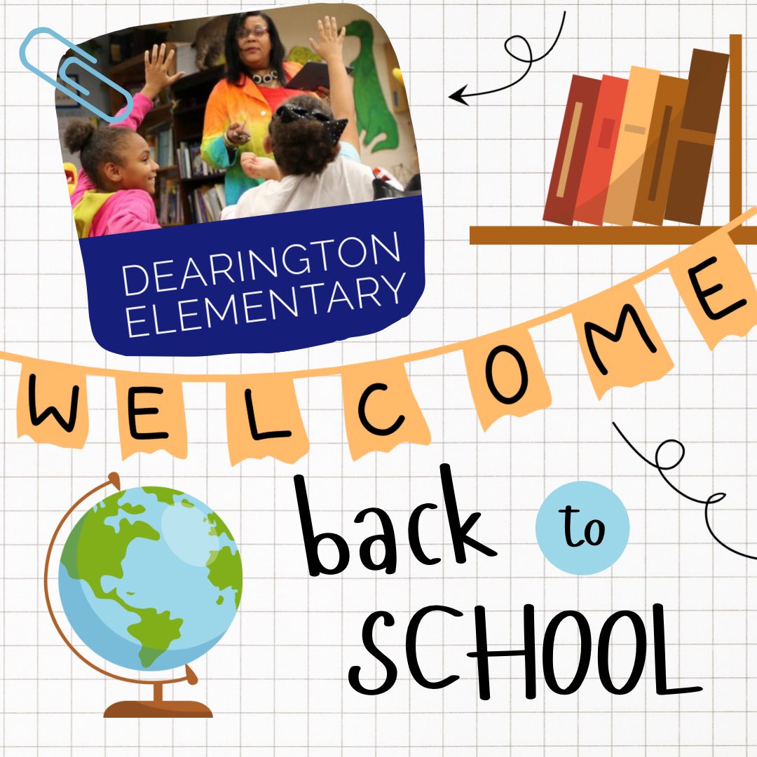 Welcome to the official Social Media Page for Dearington Elementary School! Teachers and Staff are back in the buildings today! We are so excited to kick off our 2022-2023 School year! 

Go ahead and give us a follow on Facebook and on Instagram <a href="/desi_dolphins/">Dearington Elementary School of Innovation</a>