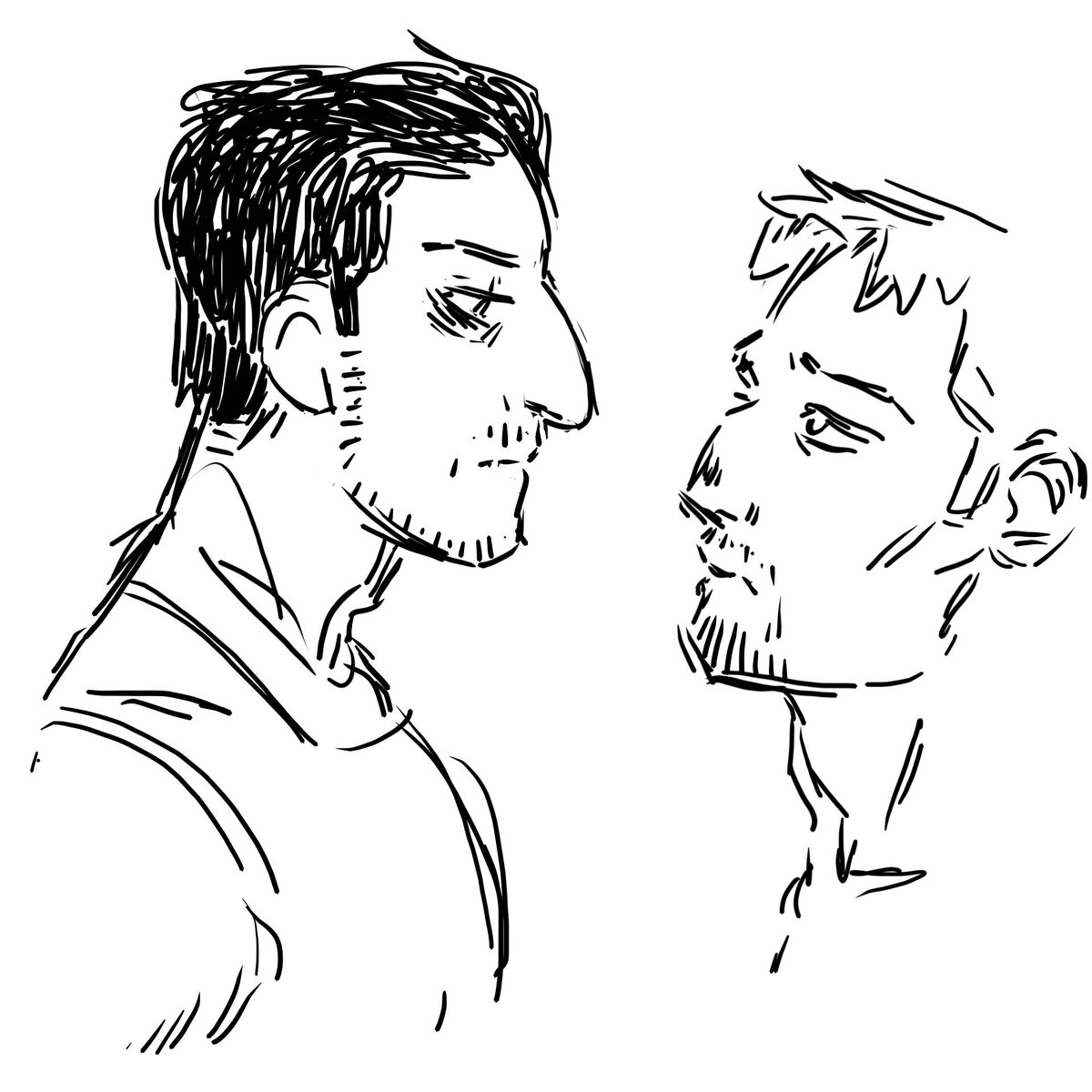 _Linotte_'s tweet image. Just rediscovered this timeskip #reibert doodle, i like it, so Im posting this here i guess.