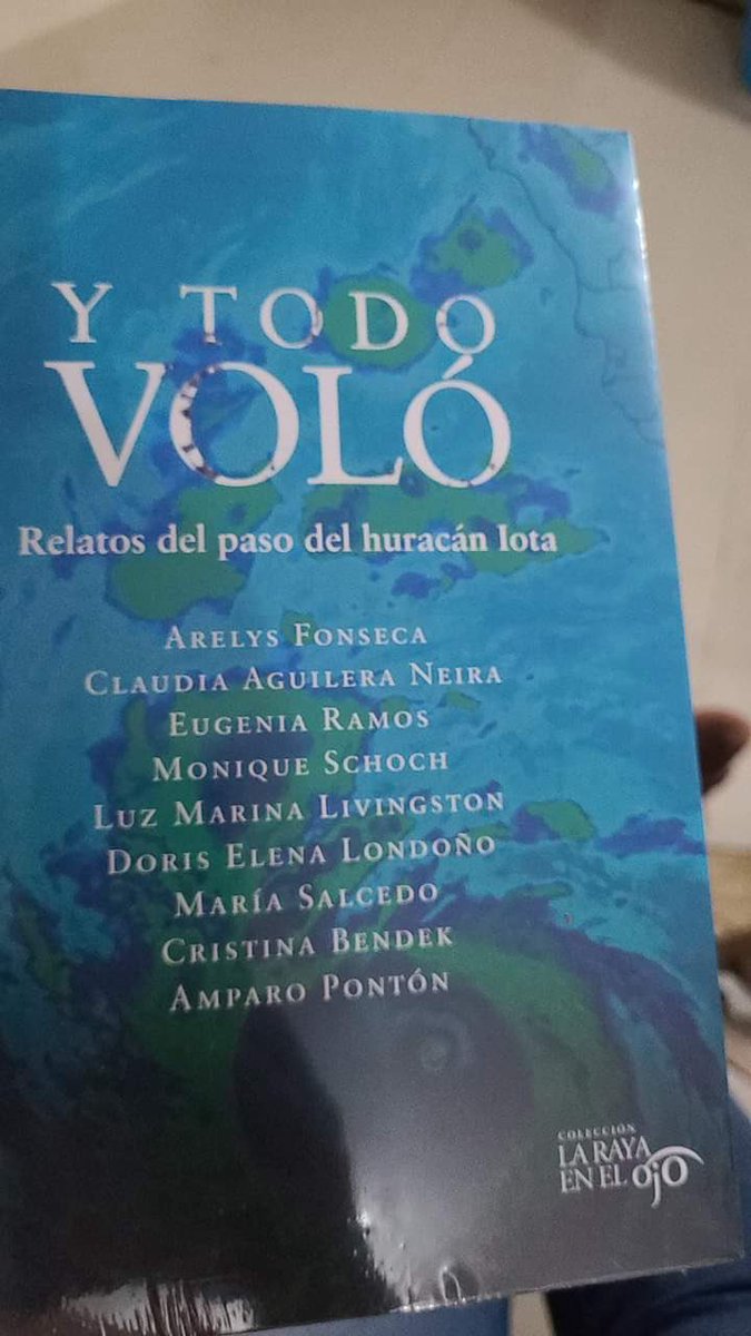 RadNalSai's tweet photo. En #LaTarima de @radnalsai, @farelis37 coautora del libro “Y todo voló” nos habla sobre la recopilación de relatos y experiencias del huracán Iota que encuentran en este escrito. Sintoniza los 99.5FM. https://t.co/ckpROFi2HS