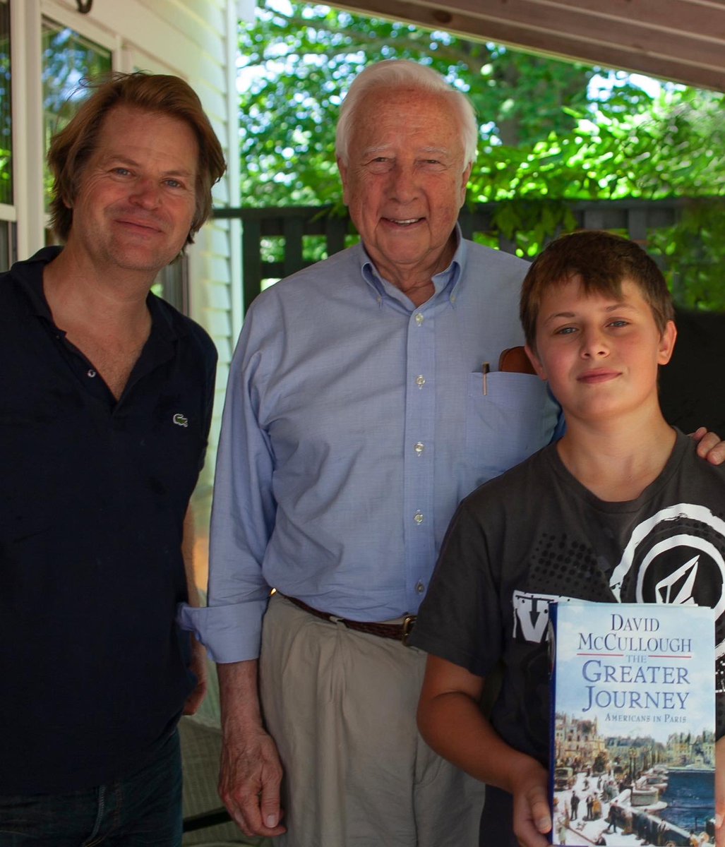 Doug_Nichol's tweet photo. The great David McCullough has died. It was so amazing to spend a day on Martha’s Vineyard filming him for “California Typewriter.” Such an incredible man. He sent me a beautiful typewritten letter on his Royal KMM after the film came out. RIP. #davidmccullough https://t.co/5g1hf4nPGD
