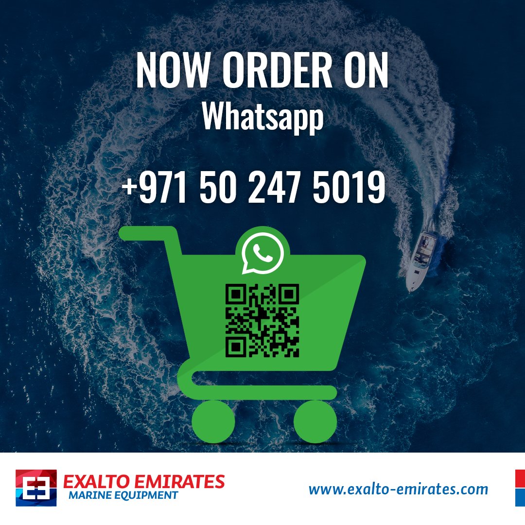 Oscar 🐙 is excited because our marine equipment store is now at your fingertips! Order at your convenience with our newly launched WhatsApp service. Shop now..

#NowOrderOnWhatsapp #MarineEquipments #BoatingEssentials #BoatingEquipments #Boating #LuxuryBoating