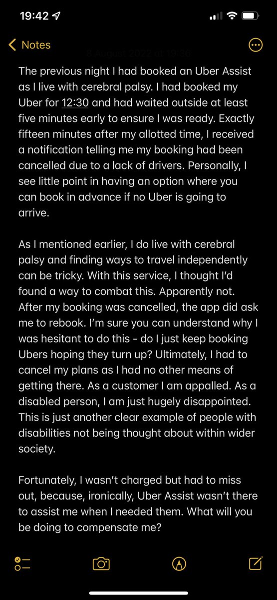 The__Sheehan's tweet photo. @Uber @TfL ♿️ https://t.co/wl6Nrvpv6E