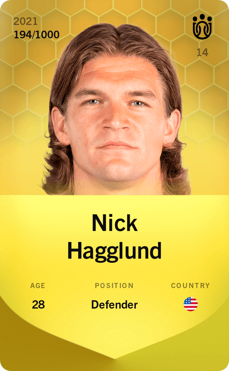 _CaptainHODL's tweet image. 🎁CONCOURS SORARE🎁

JOUEUR À GAGNER : Nick Hagglund

Conditions pour participer  :

- Follow @SorareConcours &amp;amp; @Papa_rieur 
- Retweet ♻️
- Like ♥️

Fin du concours 09/08 à 20h00

#Sorare #TeamSorare #Giveaway #NFTGiveaway #Concours #Crypto #football