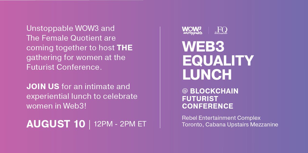 The Female Quotient tweet media