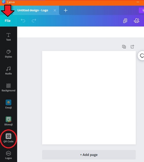FunkyFlexLabs's tweet image. 2/7 Left side of screen, under the &quot;File&quot; menu look for the QR code feature. 

If you do not see it, you can add it from the bottom where the additional menu options live.  Once you do see it, select it to generate your personalized QR code.

#qrcode #howto #quickresponsecode #qr