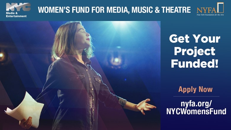 NYCYouth's tweet image. Applications are now open for the #NYCWomensFund! @MadeinNY &amp;amp; @nyfacurrent are offering up to $50,000 in finishing grants for TV, film, digital, music, and theater projects by, for and about all who identify as women. Sign up now: nyfa.org/nycwomensfund