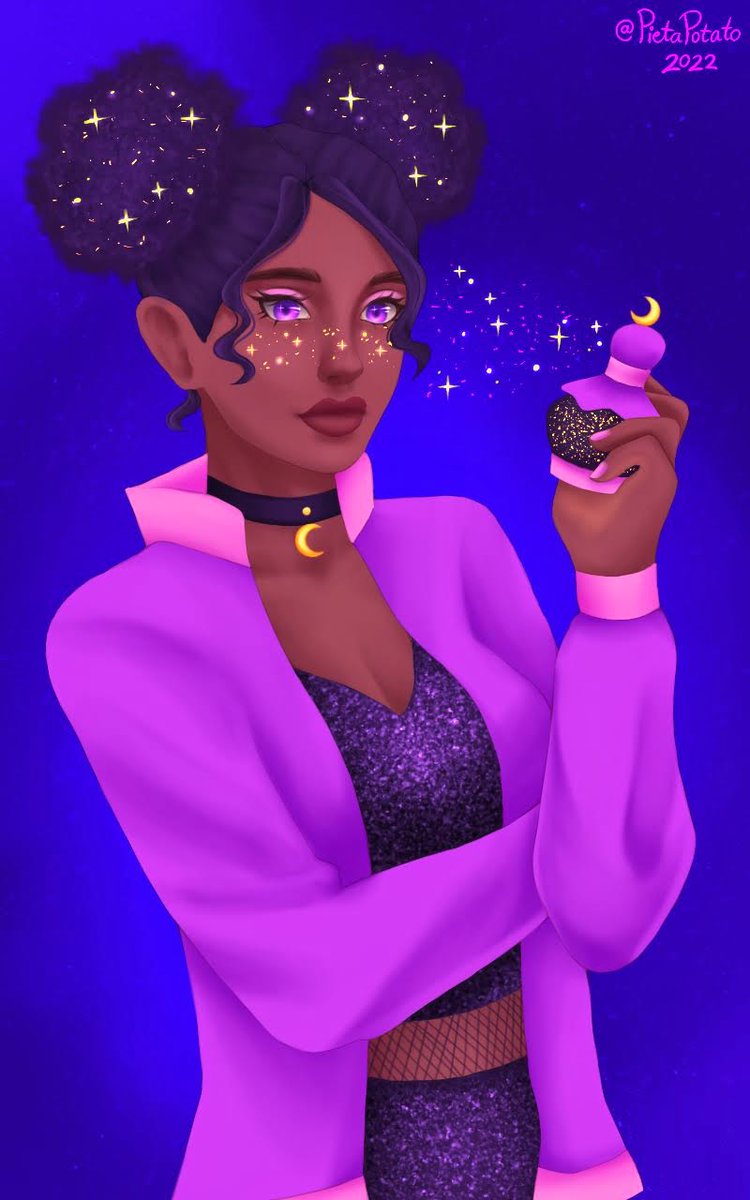 PietaPotato's tweet photo. Starry perfume โจ (fanart for the lovely @Thuminnoo ๐ค๐)
#thumin #fanart #digitalart #ArtistOnTwitter #characterart #arttwt ๐ฎ https://t.co/2eYV3AWAk6
