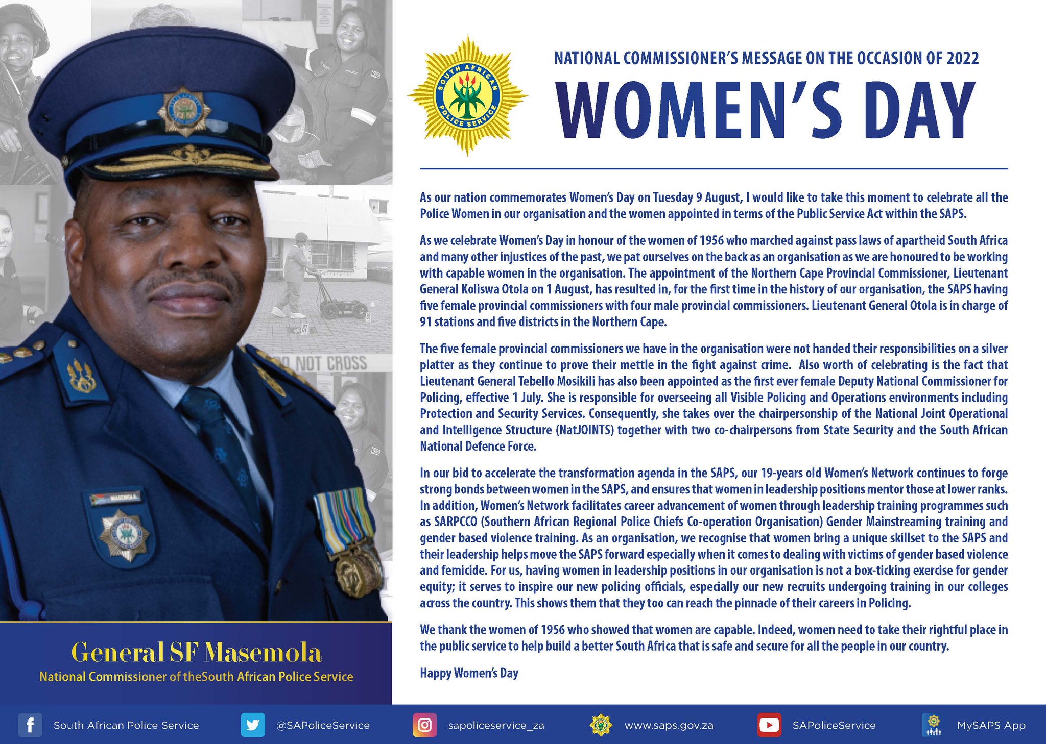 SA Police Service On Twitter sapsHQ National Commissioner Of sa-police-service-on-twitter-sapshq-national-commissioner-of
