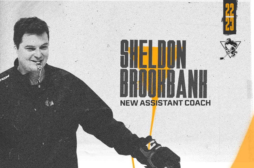 WBSPenguins's tweet photo. The Penguins have hired former Stanley Cup Champion and Eddie Shore Award-winner Sheldon Brookbank as an assistant coach: https://t.co/aZXE4esZ4G https://t.co/r7eRw0gKZt