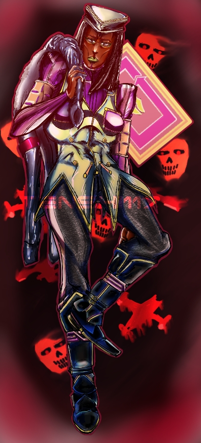 Tenshi1173's tweet photo. #ErmesCollab 
Thank ya'll so much for letting me do this Collab! Here is my JoJo x Terminator Au Ermes! https://t.co/i27lEobWC7