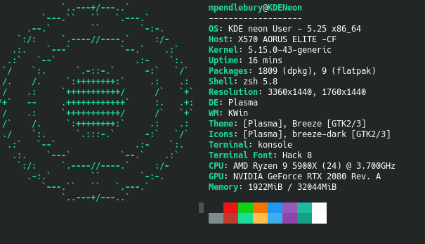markocoffeecode's tweet photo. So.... i've been using Manjaro KDE for way over a year now. I freed up an SSD in my system and thought i'd give KDE Neon a go (i kinda miss ubuntu if i'm honest). 2 hours later:

#kde #linux #kdeneon #manjaro #ubuntu #arch #distrohopper https://t.co/KCCdTD0Yod