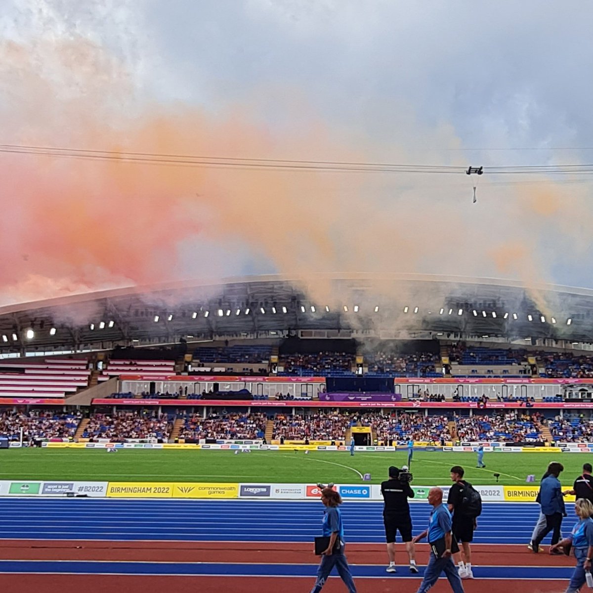 marisabatson's tweet photo. Memories of the Commonwealth Games - spent two fantastic days watching athletics and para athletics. A brilliant celebration of sport, the city &amp; people of Birmingham. Thank you and well done to everyone 👏🏾👏🏾👏🏾
#CommonwealthGames22 #CommonwealthGames #ItsABrumTing https://t.co/k5lDxRFX0W