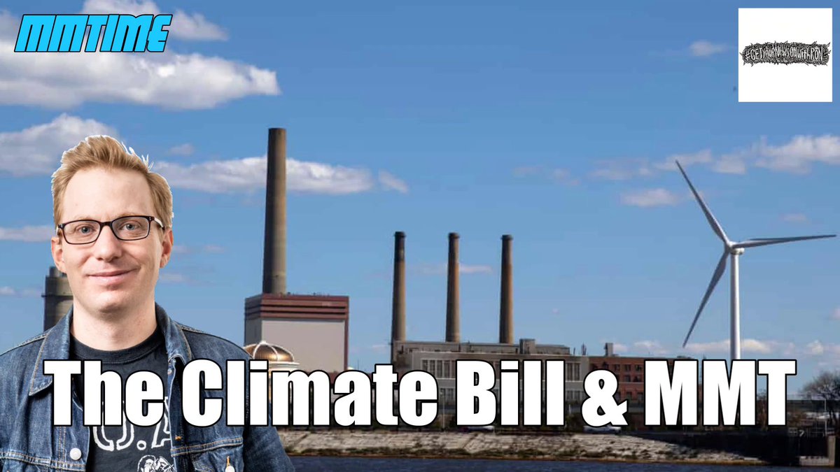 RonPlacone's tweet photo. At 4pm ET/1pm PT @ActivistMMT and I will be talking everything IRA Bill! Tune in on Twitter/Rokfin/YouTube - Ron Placone #GetYourNewsOnWithRon #MMTime https://t.co/NSkYOw1Jzl