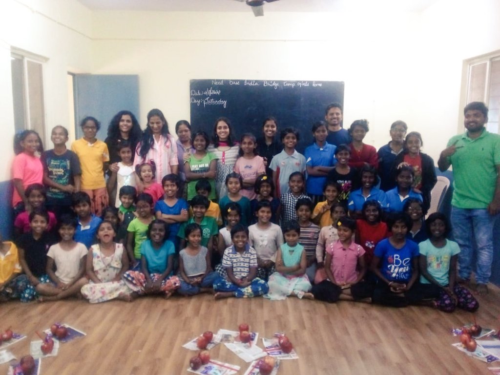 MuduliJJ's tweet photo. #tcs #BFSI US E Bangalore Team #SadhanaSamarpan2022 Reaching out to extremely enthusiastic &amp; optimistic girl children of Need Base India Shelter Home..helped with setup for the online education @AnupamSinghal5  @sudeep_mazumdar @SadiqAliSyed2 @KhanSanchari @aasha2015 https://t.co/lEQB9oQLgP