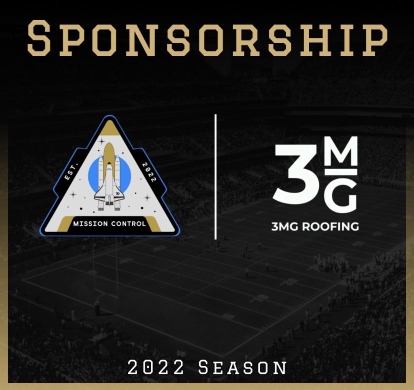 Mission Control (@missionctrl407) on Twitter photo We are excited to announce <a href="/3MGRoofingSolar/">3MG Roofing & Solar</a> as an Official Sponsor of Mission Control. This is just the first of many ways the folks at 3MG will be supporting our athletes through NIL! We are excited to announce <a href="/3MGRoofingSolar/">3MG Roofing & Solar</a> as an Official Sponsor of Mission Control. This is just the first of many ways the folks at 3MG will be supporting our athletes through NIL!