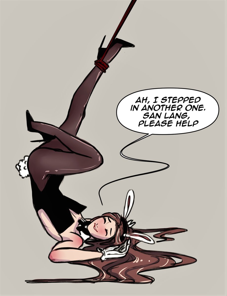 LeeBbeunee33's tweet photo. WHOPSIE AGAIN! Bunny Suit Xie Lian stepped in another trap
NSFW 🔞 https://t.co/HBHla6MVwc
