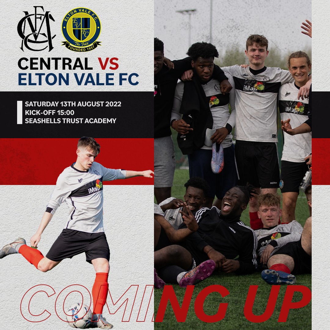 mcrcentralfc's tweet photo. FOOTBALL IS BACK 😍

Central are back in @THEMCRFL action this weekend as we host Elton Vale on the opening weekend 

📆 Saturday 13th August
🆚 @EltonValeFC 
⏰ 15:00 Kick-off
🏆 Divison One
📍 Seashells Trust Academy

Good luck, lads! 🙌

#WeAreCentral https://t.co/0a8yrnB4h7