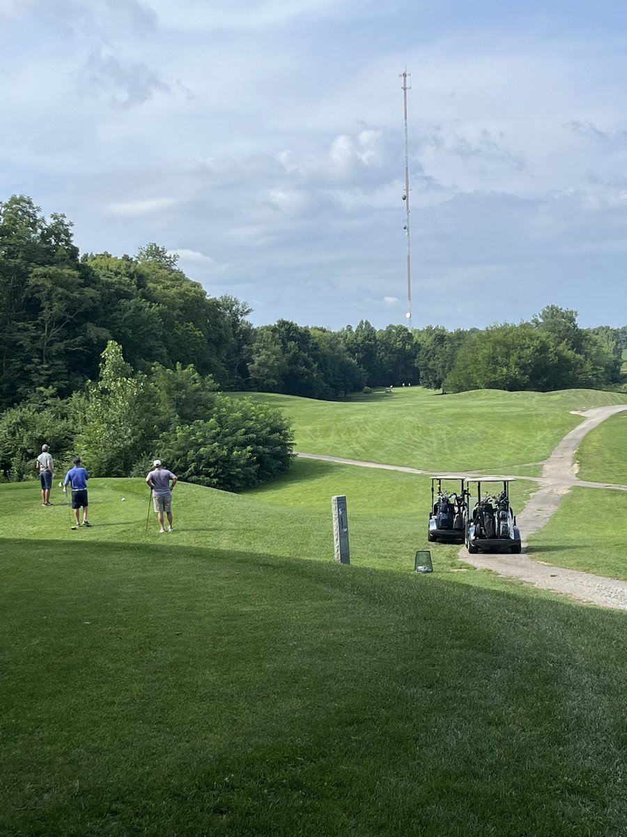 It was a beautiful day to touch grass on the golf course yesterday!