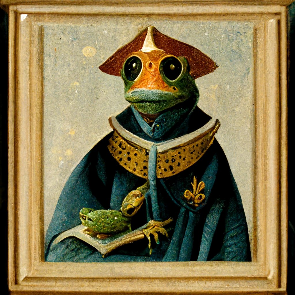 thicclipp (@thicclipp) on Twitter photo come join <a href="/BrawlerzNFT/">Brawlerz Kingdom</a> in the annual frog festival!
it is the year 823rd year since the frogs had taken over the kingdom. young pepe LXXVIII looked up at the image of his holiness, pope pepe IV - a painting that hung in every household. (1/3) come join <a href="/BrawlerzNFT/">Brawlerz Kingdom</a> in the annual frog festival!
it is the year 823rd year since the frogs had taken over the kingdom. young pepe LXXVIII looked up at the image of his holiness, pope pepe IV - a painting that hung in every household. (1/3)
