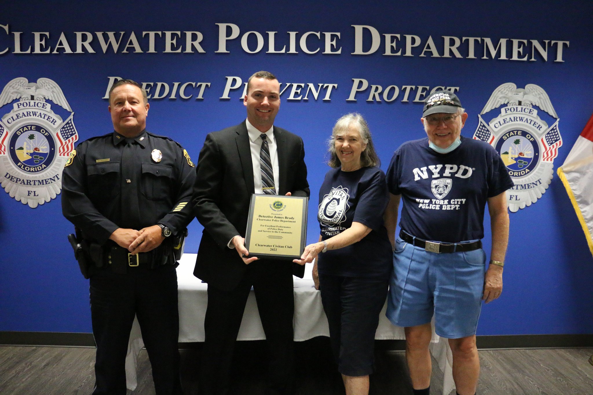 Clearwater Police Department on Twitter: "Congratulations to Detective