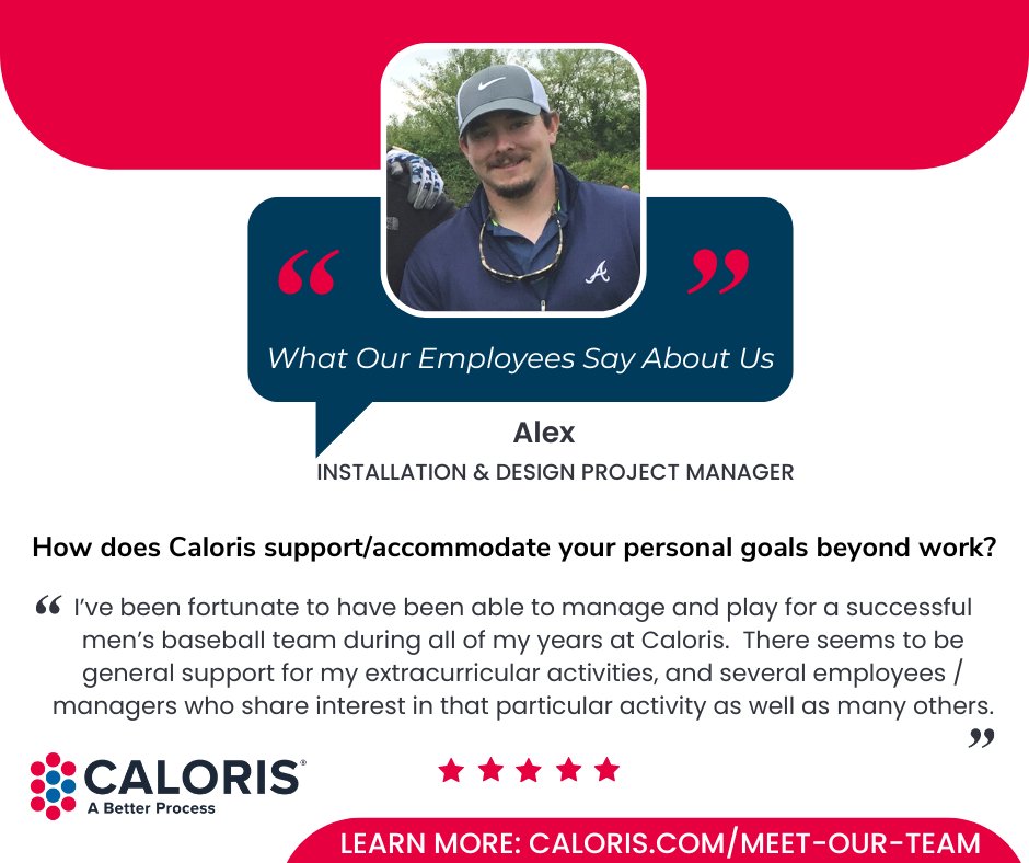 caloriseng's tweet photo. What's it like to work at Caloris? Learn more: https://t.co/S5nWmw7d5l

#ABetterProcess #joinourteam #meetourteam #testimonial https://t.co/CDzkCFX9HC