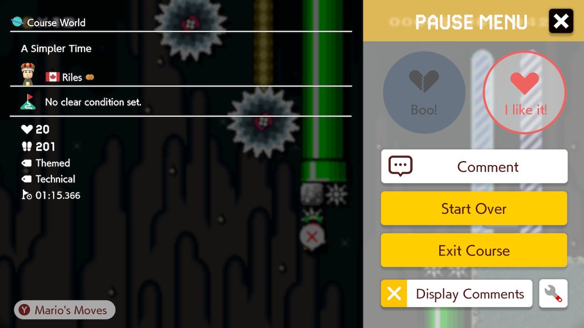 #SuperMarioMaker2 #NintendoSwitch
nice