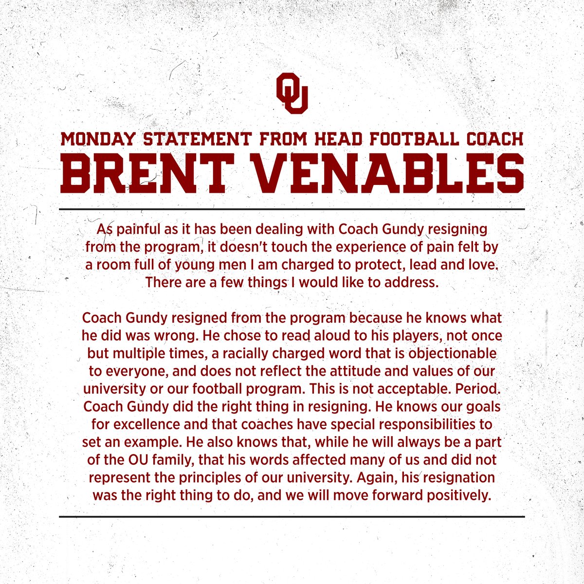 Oklahoma Football tweet media