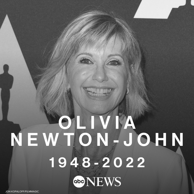 John Travolta reacts to 'Grease' co-star Olivia Newton-John's death: 'Your  impact was incredible' | GMA