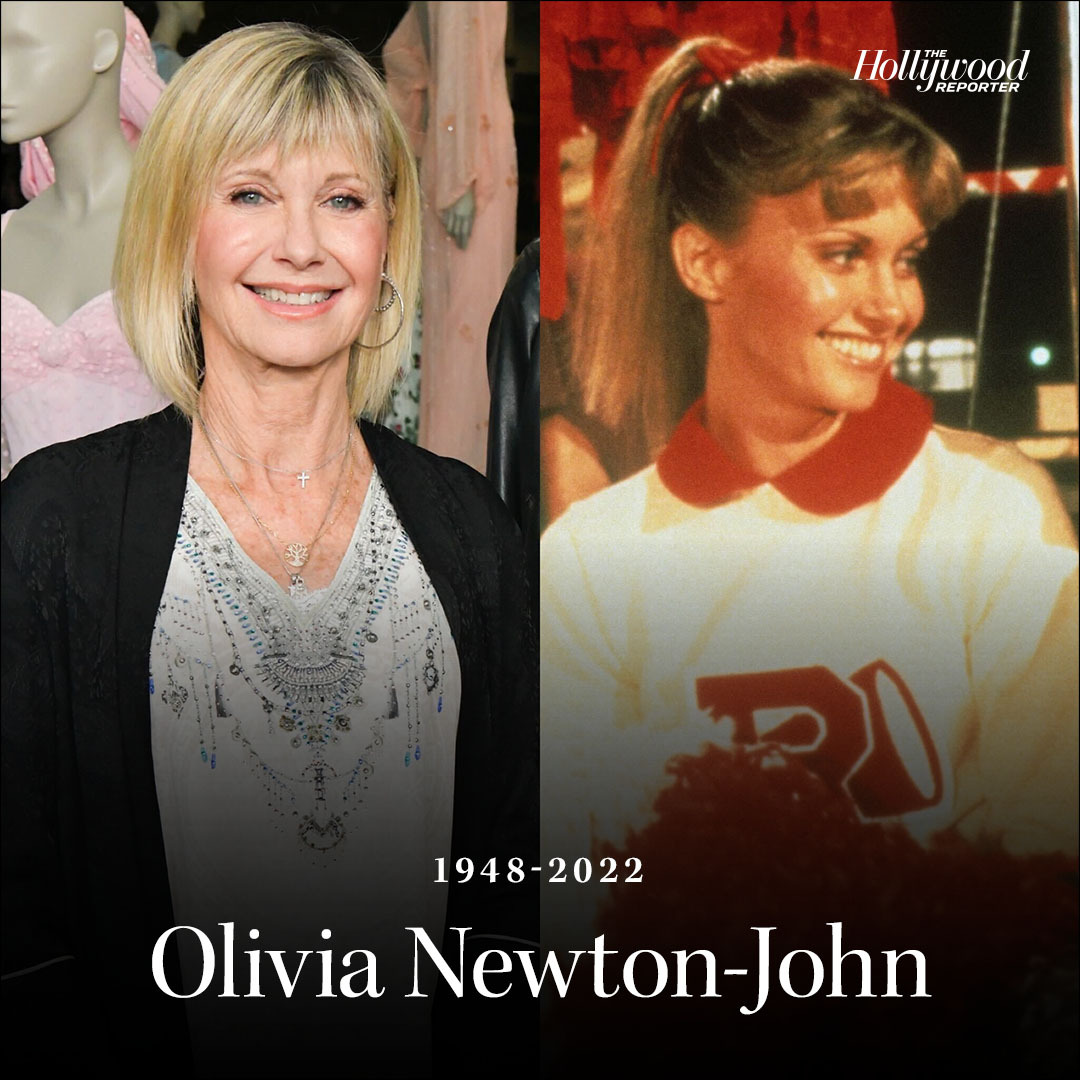 THR's tweet image. Olivia Newton-John, the angelic Australian singer who forged a hopelessly devoted following with her chart-topping hits and her role in 'Grease' has died. She was 73 thr.cm/0pvuZsO