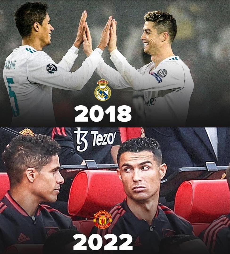 MotivacionesF's tweet photo. Cuando te arrepientes de haber dejado al Real Madrid 😰 https://t.co/8aXMSwiILU