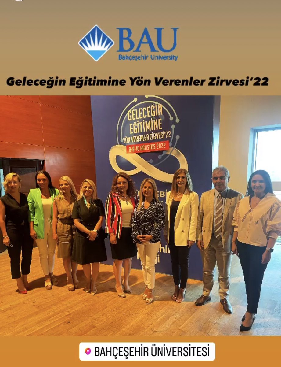 Bahçeşehir Koleji Genel Müdürümüz Sn.Özlem Dağ ve Genel Müdür Yardımcılarımız “Geleceğin Eğitimine Yön Verenler Zirvesi’22’de kampüsümüz #bursamodernbk yöneticileri ile bir araya geldiler.
#bahçeşehirkoleji 
<a href="/BursaModernBK/">BahçeşehirBursaModern</a>