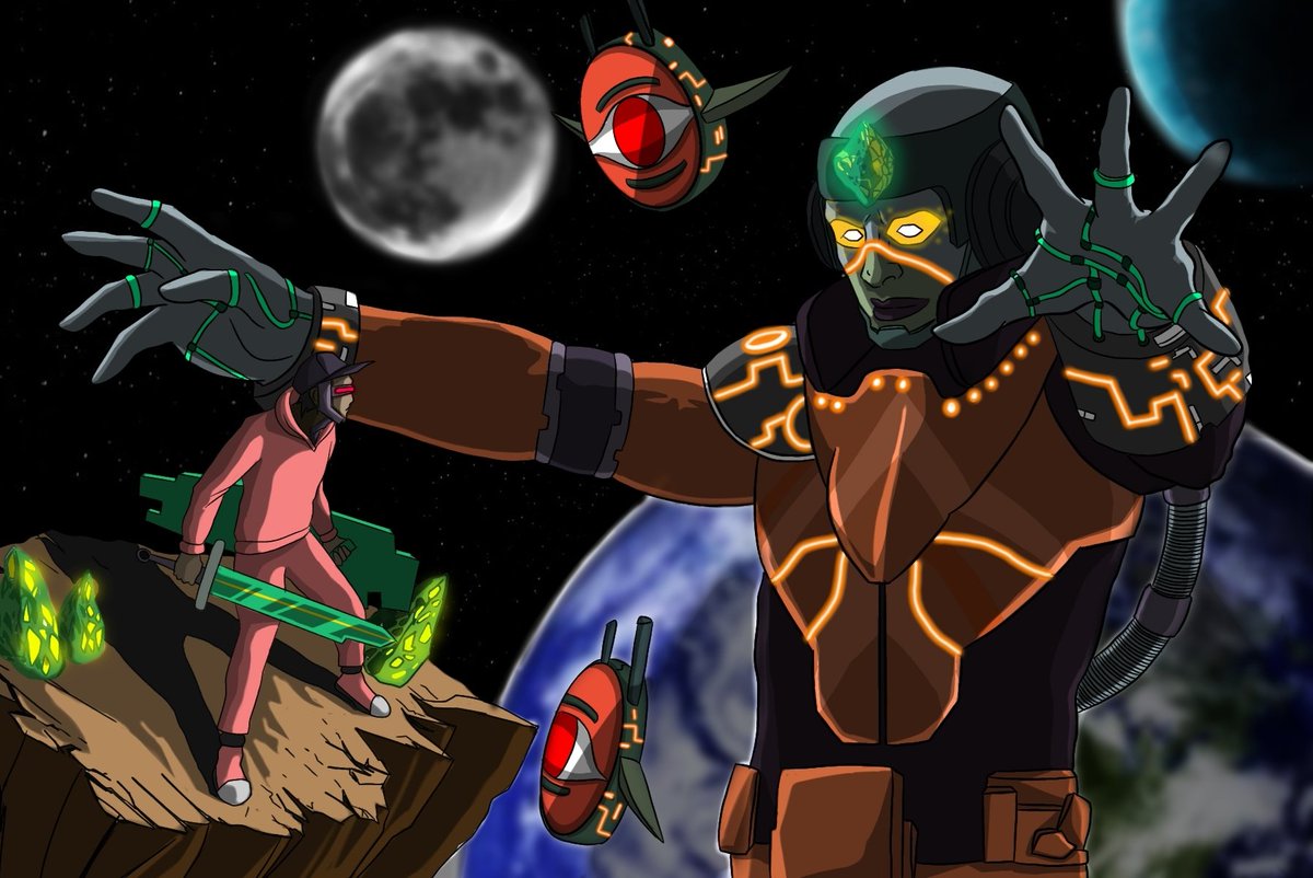 axiemonal's tweet photo. @ShatteredEON 

The Overseer https://t.co/KiRt9BEjZl