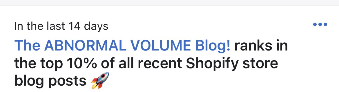 scriptstotrade's tweet photo. 🚨 BIG NEWS 🚨 

Last month, @Shopify told us that our Volume Forecast study guide reached the top 10% of all recent store blog posts! 

WE DID IT AGAIN! This time with #ABNORMALVOLUME blog! 

Thank you all for helping to make ScriptsToTrade the #1 indicator company on fintwit! https://t.co/oL2SNxu1Jf
