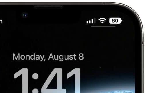 في تحديث #IOS16 بيتا 5 اضافة ابل ميزة عرض نسبة البطارية داخل البطارية مثل اداه الجلبريك Bezzi 2