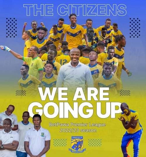 Everyone at Kpujinang Football Club wish to congratulate <a href="/TamaleCityFc/">Tamale City FC</a> on their road to the Ghana premier league. #Congratulation #TamaleCityFc! #THECITIZENS