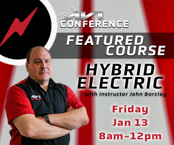 automotivevideo's tweet photo. Join AVI Instructor John Barclay for his course on Hybrid Electric only at the 2023 AVI Conference. Registration is now open so get your ticket today! You don't want to miss our hands-on live courses! https://t.co/JthMiQiKj5 https://t.co/B7dz74L5KP