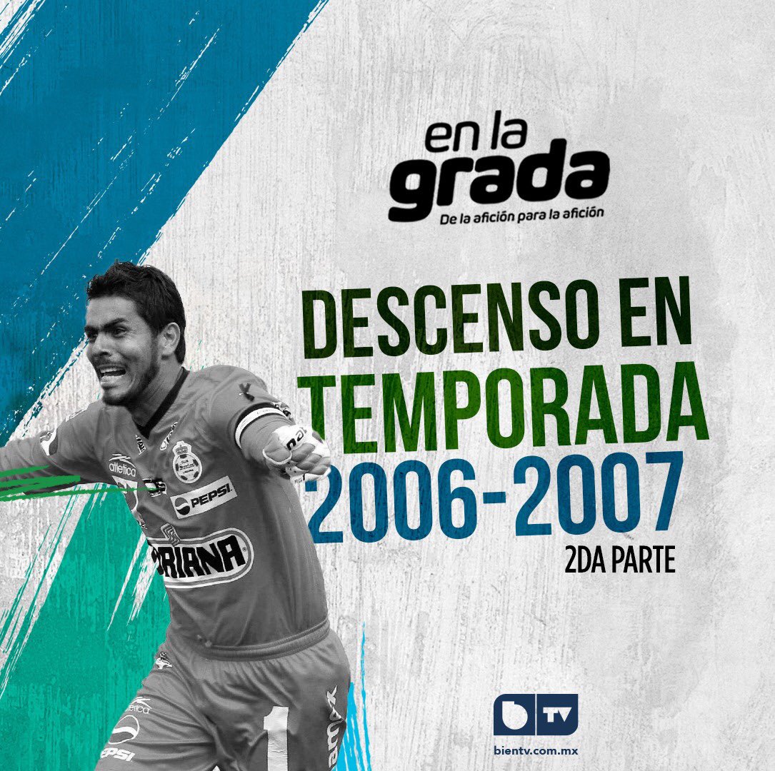 BientvMx's tweet photo. #EnVivo 21:00 hrs
Hoy en la Grada:
“Descenso en temproada 2006-2007”
Parte 2
#Lunes #EnLaGrada #barranocturna #Entretenimiento #LigaMX #futbol #futbolmexicano #descanso #Torreón #Saltillo #Monclova #GomezPalacio #Lerdo #Coahuila #tvporinternet #GenteDeBien #DeBienTV https://t.co/Wd15ABJsI9