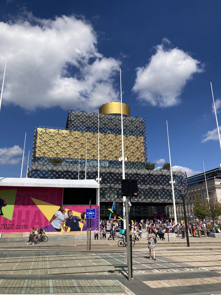 doods89's tweet photo. Birmingham in all it’s glory today! Thanks for the invite @WMGrowth and for showcasing B’ham and all it has to offer. #CWG2022 https://t.co/f2AlHlJV9B