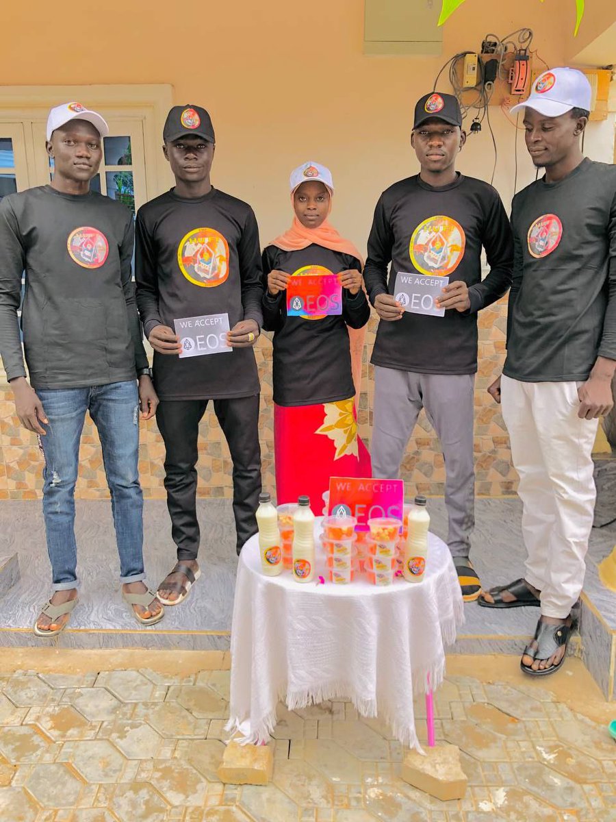 EOSPGLMLT_BP's tweet photo. #HuFi #MyvoteEOS - I am so excited about this tweet! In only six short months, we have accomplished what drives our group, empowerment and pride of participation.  Borno State, Nigeria has begun the process of creating Hu-Fi themed products. https://t.co/MX1d3BdmiY