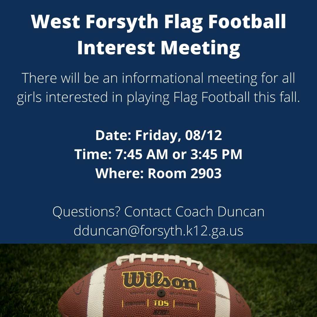 West Forsyth Girls’ Flag Football tweet media