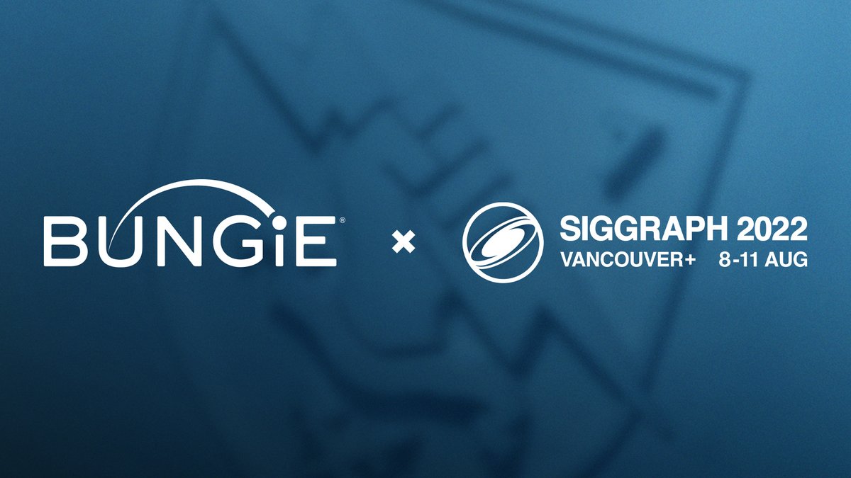 Bungie will be at #Siggraph2022 from August 8-11!

Keep an eye out for us on the floor. #WeAreBungie