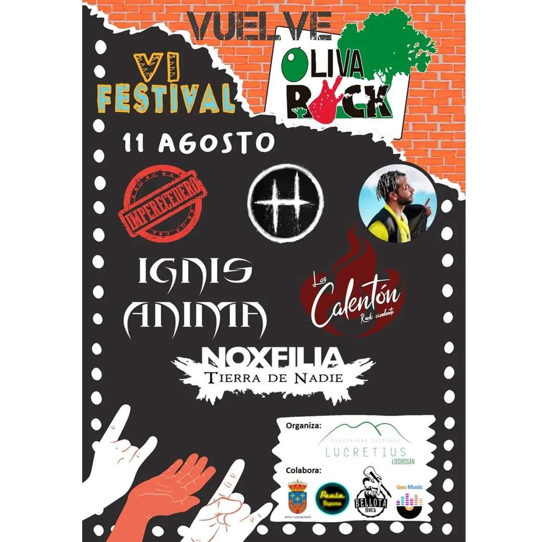 🔥🔥OLIVAROCK🔥🔥

Joder, qué ganazas tenemos de irnos a Logrosán al puto <a href="/_OlivaRock/">Oliva Rock 🤘</a> porque es sinónimo de estar en casa, de juerga y buena música en directo.

Nos vemos este jueves a las 2 de la madrugada en Logrosán.