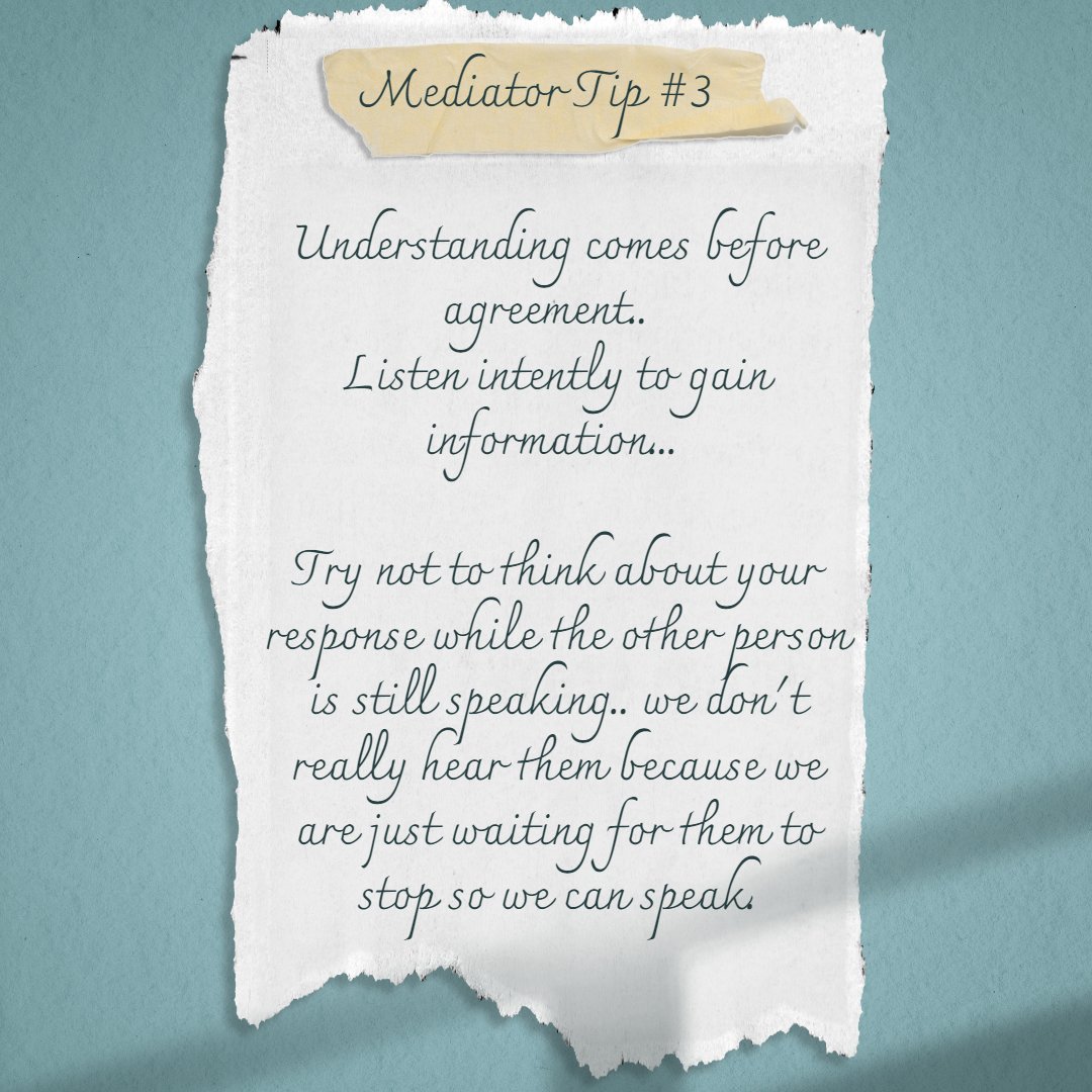 Seed first to understand, then to be understood..

-Stephen Covey