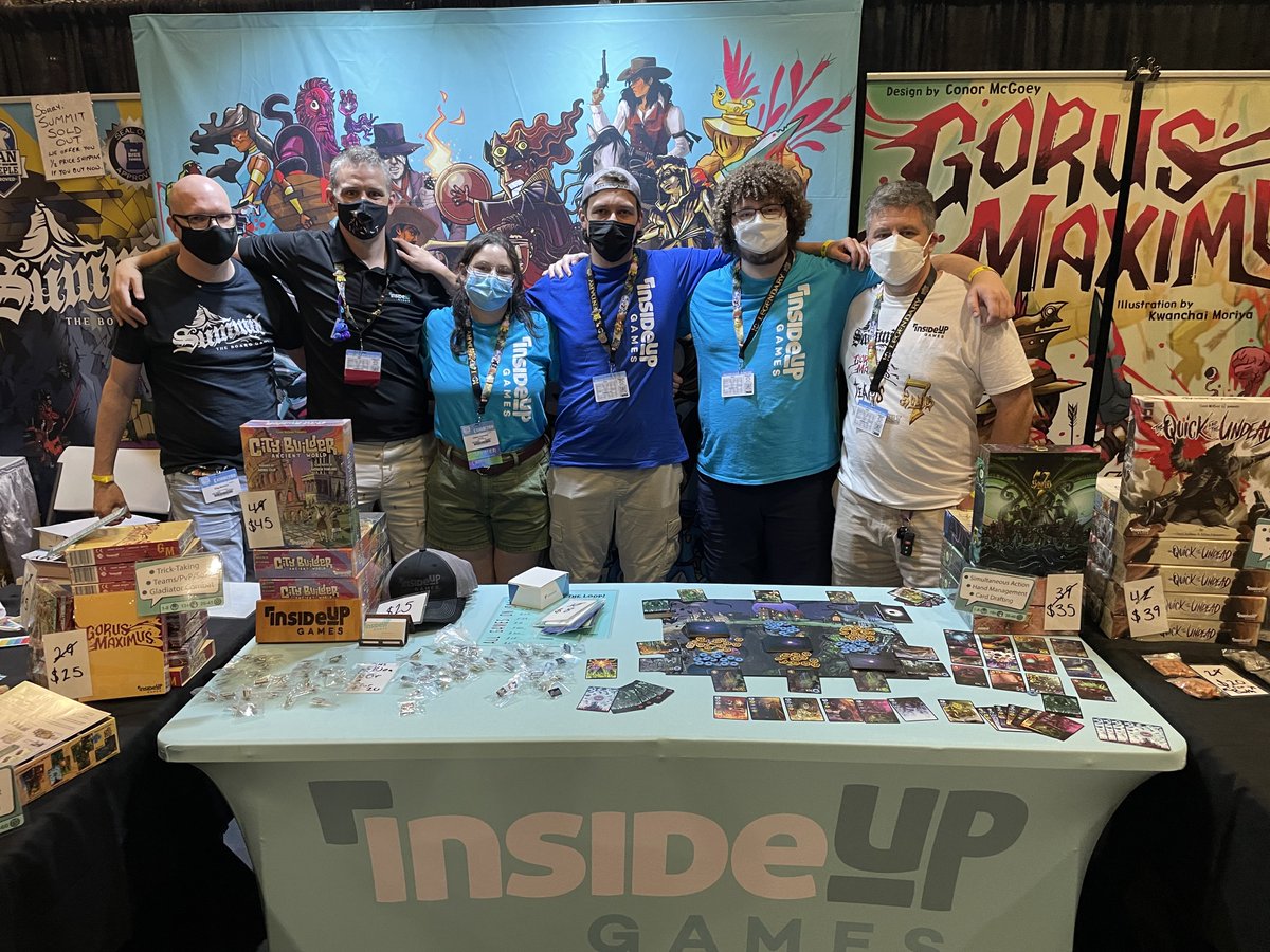 Gen Con is over, but we had an AMAZING time! Thanks to everyone who stopped by to check out our booth, play some games, and even volunteered their time. 

THANK YOU! We can't wait to do it all over again next year. 🎉