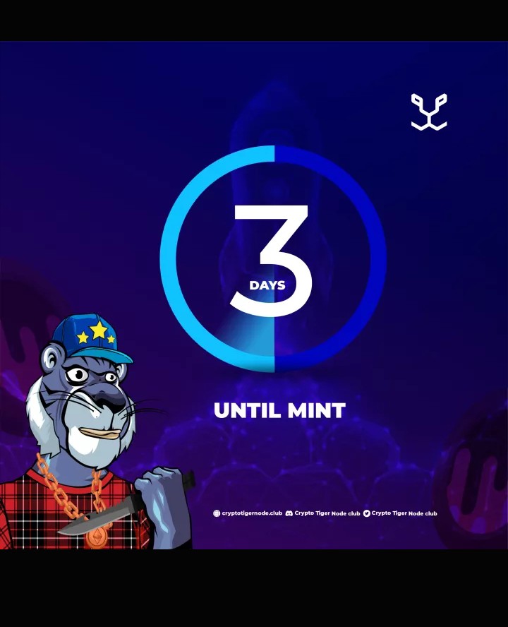 🎯🎉 it's just 3 days until crypto tiger node mint😊,watch this awesome video for better understanding of our tigers.😊

media.discordapp.net/attachments/98…