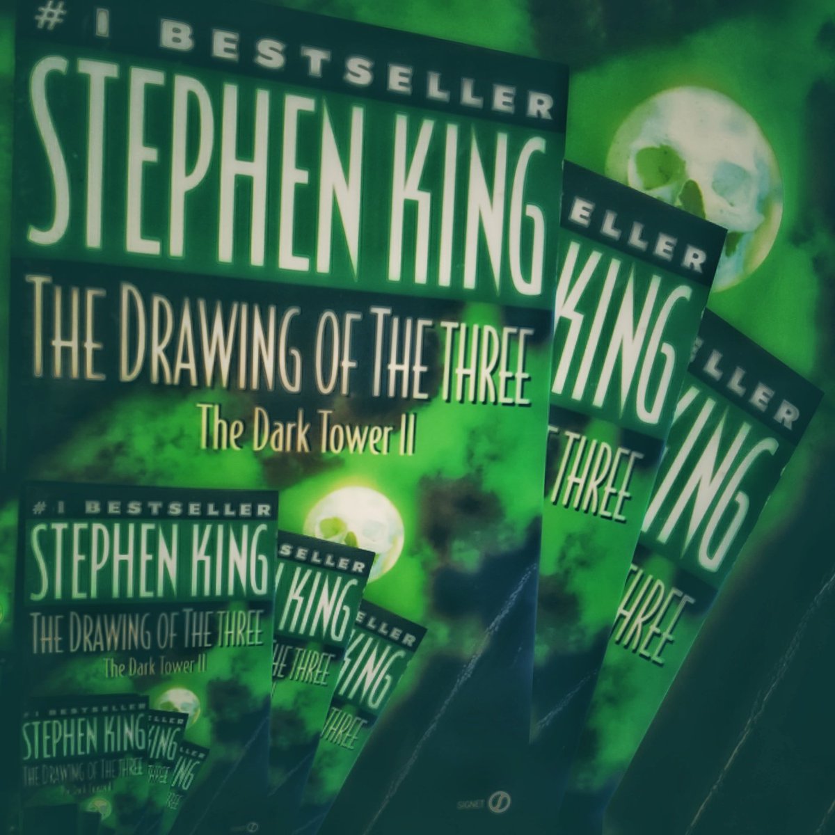 BonnettsBooks's tweet photo. For fun, I made an #InfinityCover graphic out of this paperback edition of #StephenKing's #TheDarkTowerII: #TheDrawingOfTheThree, after a Sunday #ToyStory/#Lightyear marathon. "To infinity, and beyond!" Way beyond...
8/8/22 Open 6-9p Mask recommended. No open containers please. https://t.co/7bnc7XIBco