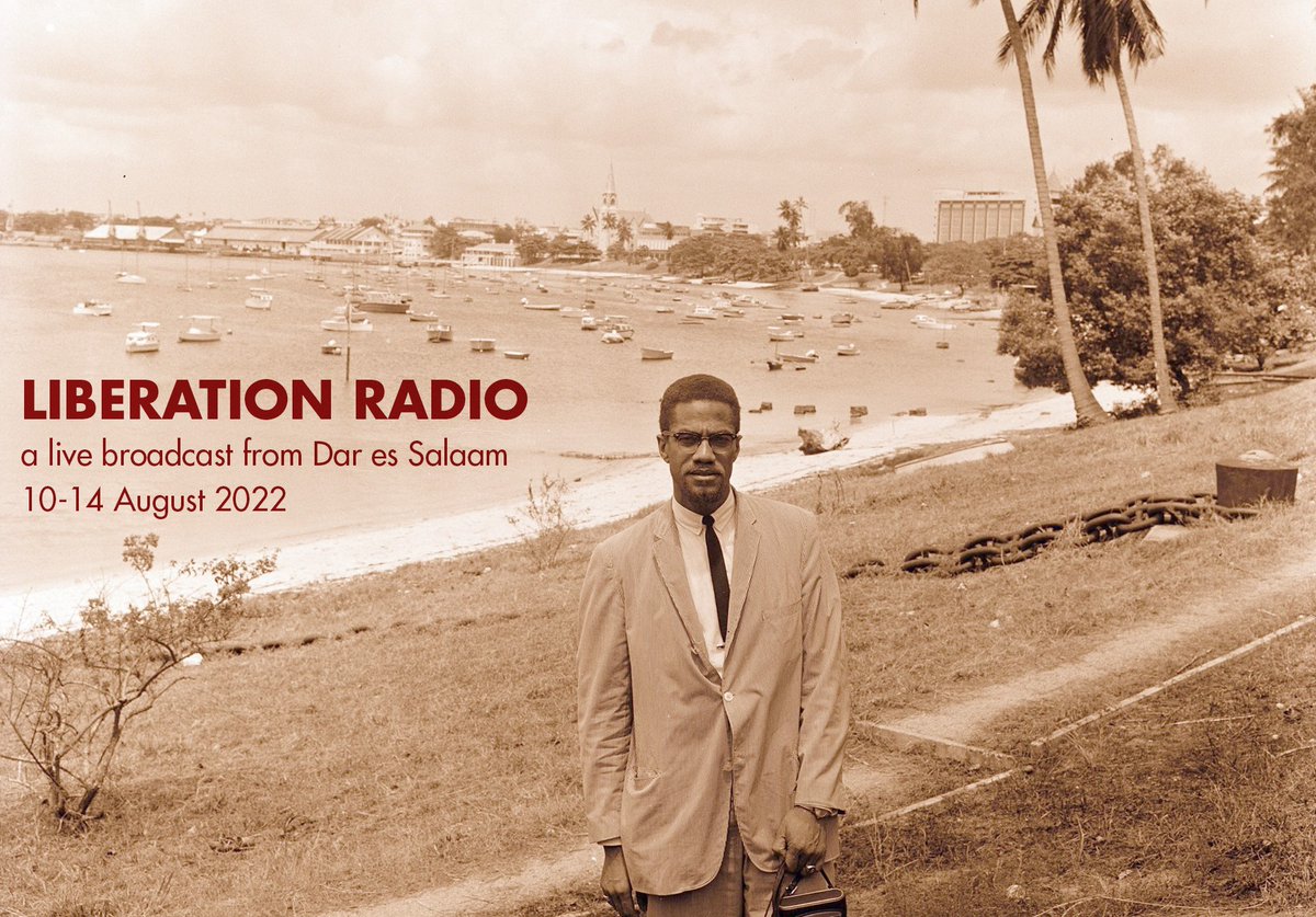 Proud to present a new edition of Liberation Radio, live from TPH Bookshop in Dar. From 2pm, 10-14 Aug. Daily updates &amp; livestream via panafricanspacestation.org.za