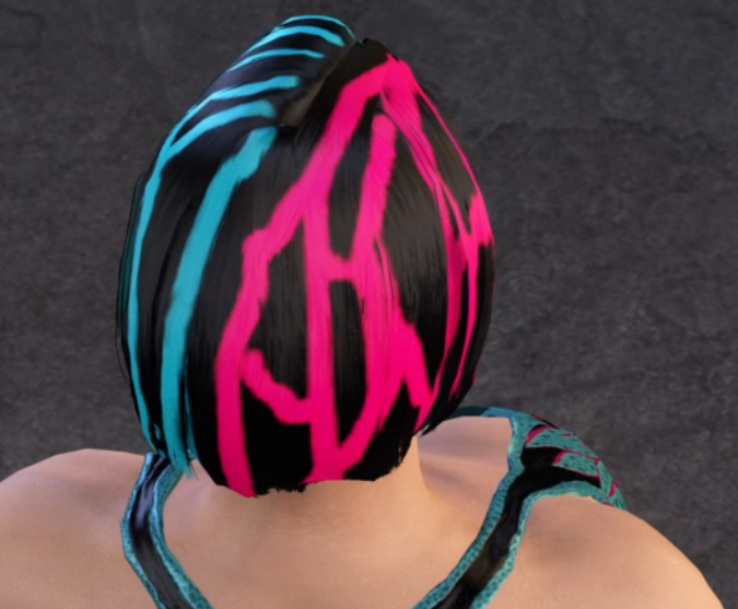 HFA_Productions's tweet photo. It's going to take a bit of getting used to Michelle's 2k22 CAW, but I think it's a cool look regardless. The hair dye thing turned out really well for her especially considering that it was born of a fuckup. https://t.co/LTyZD3ttXQ