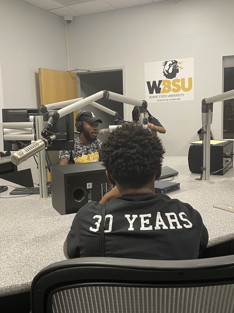 WC Smith (@wcsmithdc) on Twitter photo Thanks <a href="/BowieState/">Bowie State University</a> for hosting our Summer Youth Employment Program teens on a campus tour, highlighted by their chance to be on air with <a href="/wbsuradio/">WBSU Bulldog Nation Radio🐶</a>. Thanks <a href="/BowieState/">Bowie State University</a> for hosting our Summer Youth Employment Program teens on a campus tour, highlighted by their chance to be on air with <a href="/wbsuradio/">WBSU Bulldog Nation Radio🐶</a>.