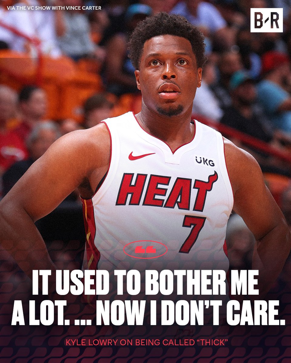 BleacherReport's tweet image. Kyle Lowry isn't letting the noise get to him

(via @TheVCShow)